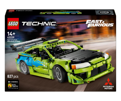 Klocki LEGO® LEGO TECHNIC 42229 Samochód Fast and Furious Mitsubishi Eclipse